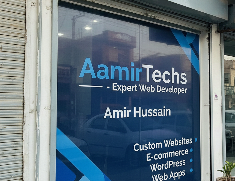 AamirTechs - Web Development Expert